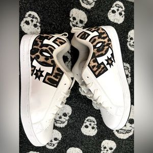 DC leopard print shoes